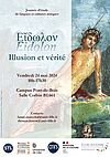 Affiche Journée d’étude de langues et cultures antiques "Eidolon. Illusion et vérité"